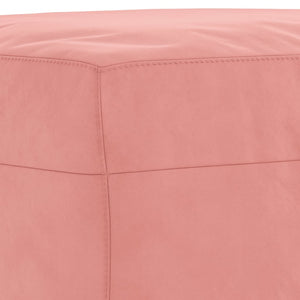 Panca Rosa 70x35x41 cm in Velluto cod mxl 61286