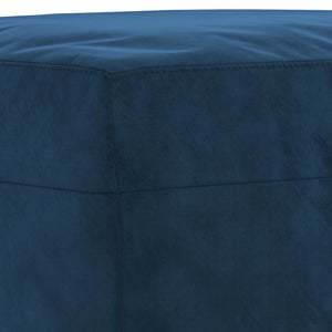 Panca Blu 70x35x41 cm in Velluto 349406