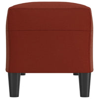 Panca Rosso Vino 100x35x41 cm in Similpelle 349419