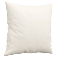 Cuscini Decorativi 2pz Crema 40x40 cm in Similpelle cod mxl 46516