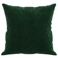 Cuscini Decorativi 2 pz Verde Scuro 40x40 cm in Velluto 349487