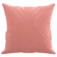 Cuscini Decorativi 2 pz Rosa 40x40 cm in Velluto 349488