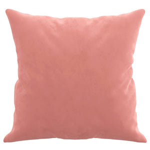 Cuscini Decorativi 2 pz Rosa 40x40 cm in Velluto 349488