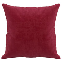 Cuscini Decorativi 2 pz Rosso Vino 40x40 cm in Velluto 349489