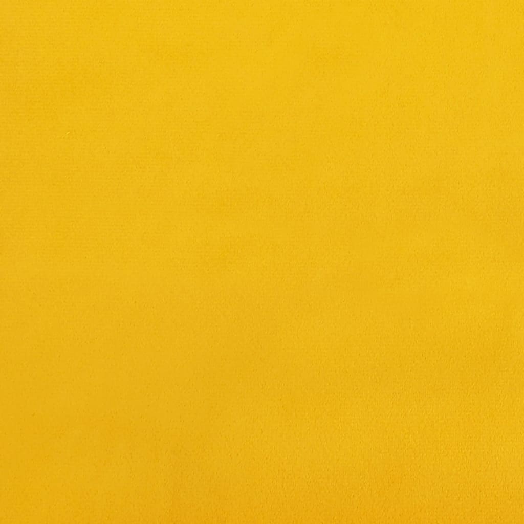 Cuscini Decorativi 2 pz Giallo 40x40 cm in Velluto 349491