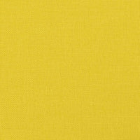 Cuscini Decorativi 2 pz Giallo Chiaro Ø15x50 cm in Tessuto 349506