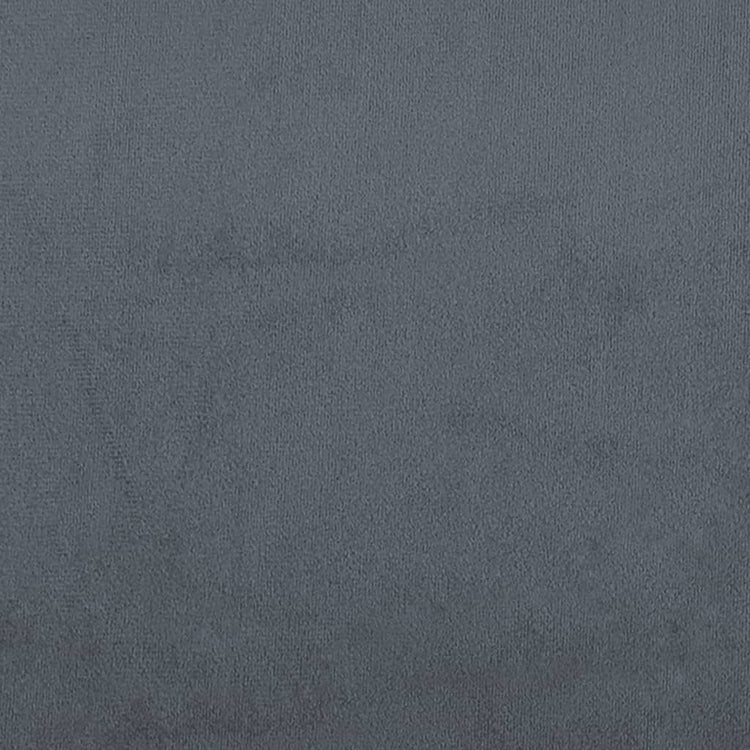 Cuscini Decorativi 2 pz Grigio Scuro Ø15x50 cm in Velluto cod mxl 78703