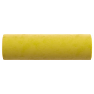 Cuscini Decorativi 2 pz Giallo Ø15x50 cm in Velluto 349515