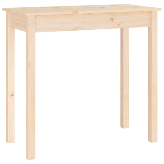 Tavolo Consolle 80x40x75 cm in Legno Massello di Pino cod mxl 64768