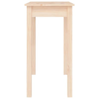 Tavolo Consolle 80x40x75 cm in Legno Massello di Pino cod mxl 64768