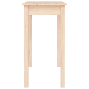 Tavolo Consolle 80x40x75 cm in Legno Massello di Pino cod mxl 64768