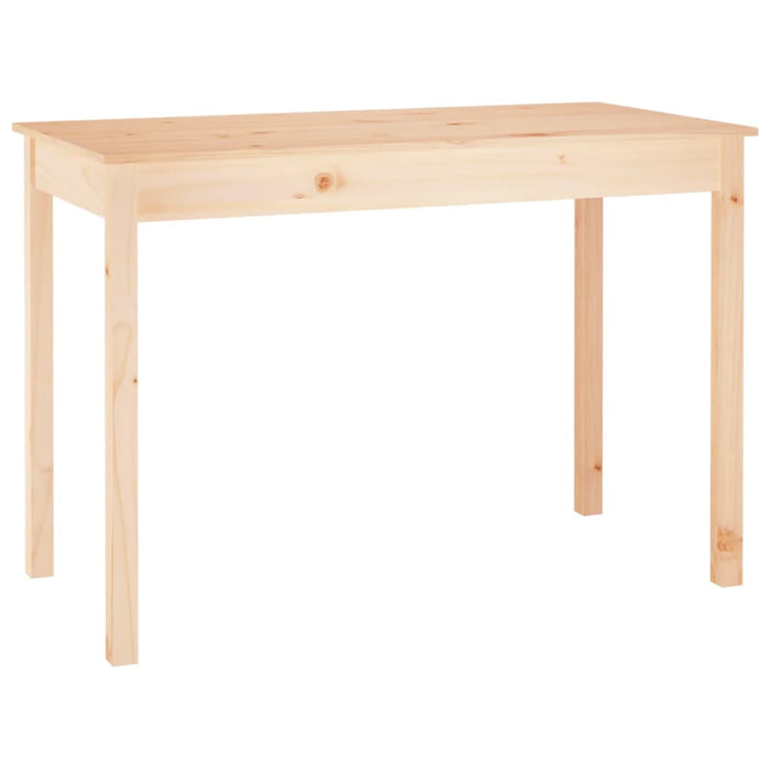 Tavolo da Pranzo 110x55x75 cm in Legno Massello di Pino cod mxl 12942