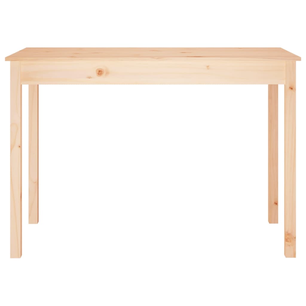 Tavolo da Pranzo 110x55x75 cm in Legno Massello di Pino cod mxl 12942