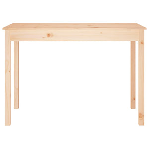 Tavolo da Pranzo 110x55x75 cm in Legno Massello di Pino cod mxl 12942