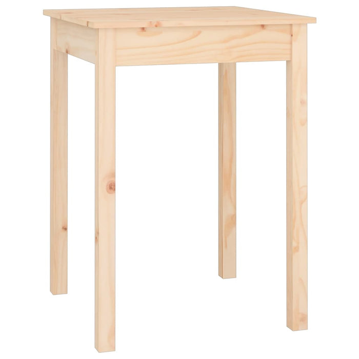 Tavolo da Pranzo 55x55x75 cm in Legno Massello di Pino 814254