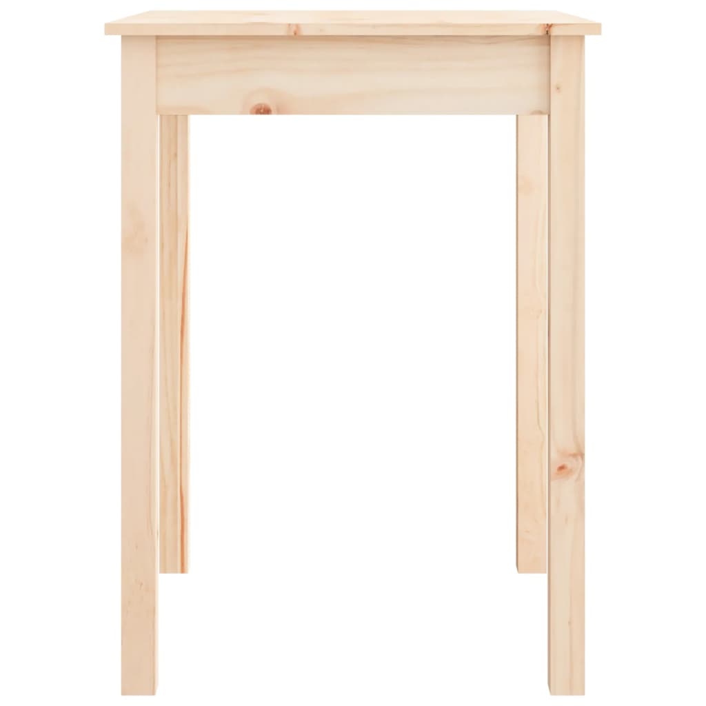 Tavolo da Pranzo 55x55x75 cm in Legno Massello di Pino 814254