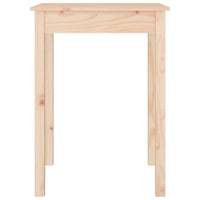 Tavolo da Pranzo 55x55x75 cm in Legno Massello di Pino 814254