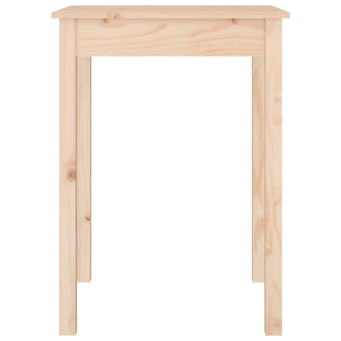 Tavolo da Pranzo 55x55x75 cm in Legno Massello di Pino 814254