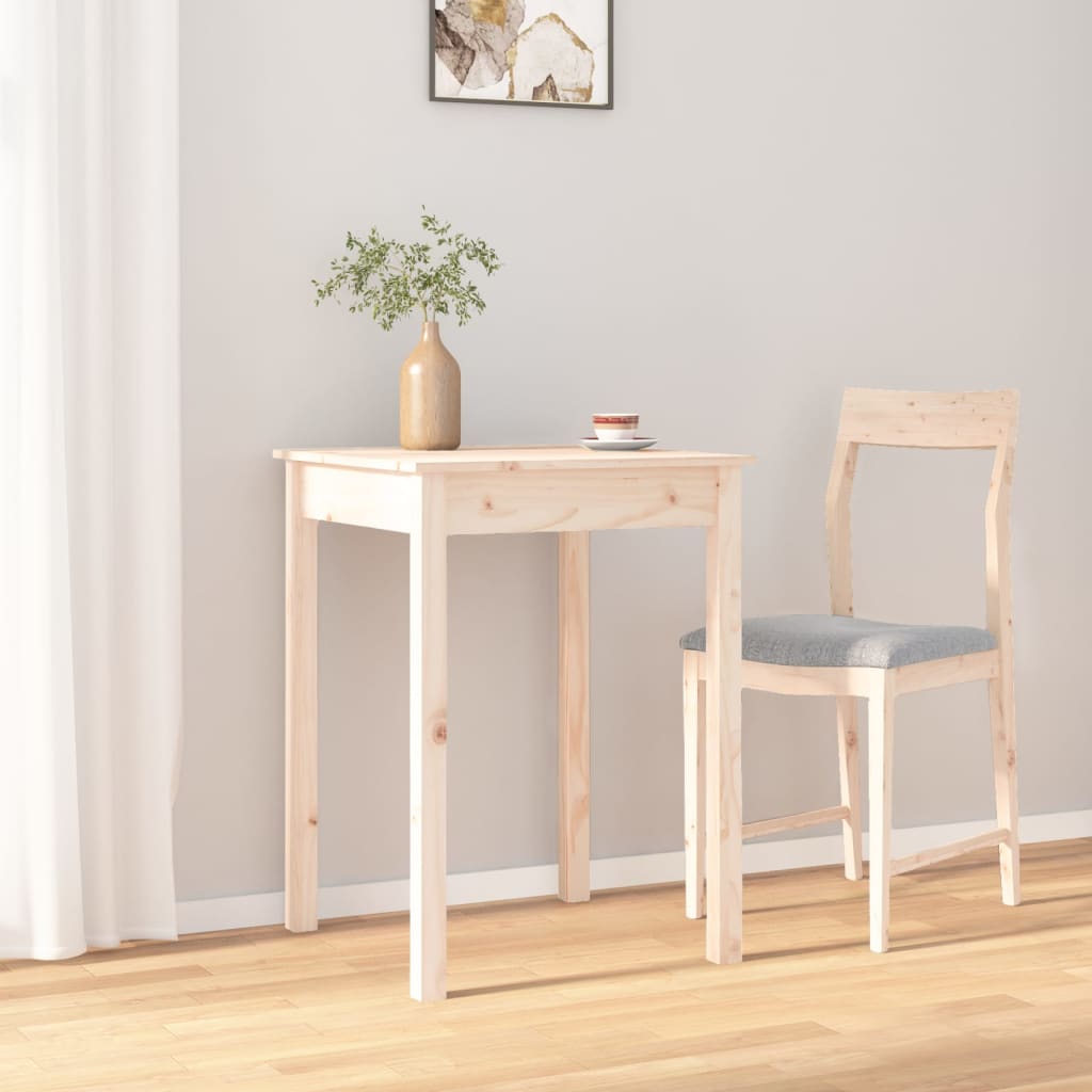 Tavolo da Pranzo 55x55x75 cm in Legno Massello di Pino 814254