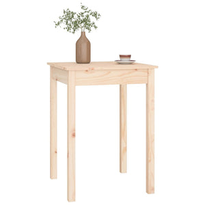 Tavolo da Pranzo 55x55x75 cm in Legno Massello di Pino 814254