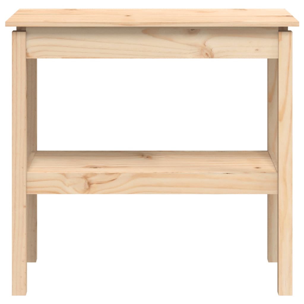 Tavolo Consolle 80x40x75 cm in Legno Massello di Pino 814304