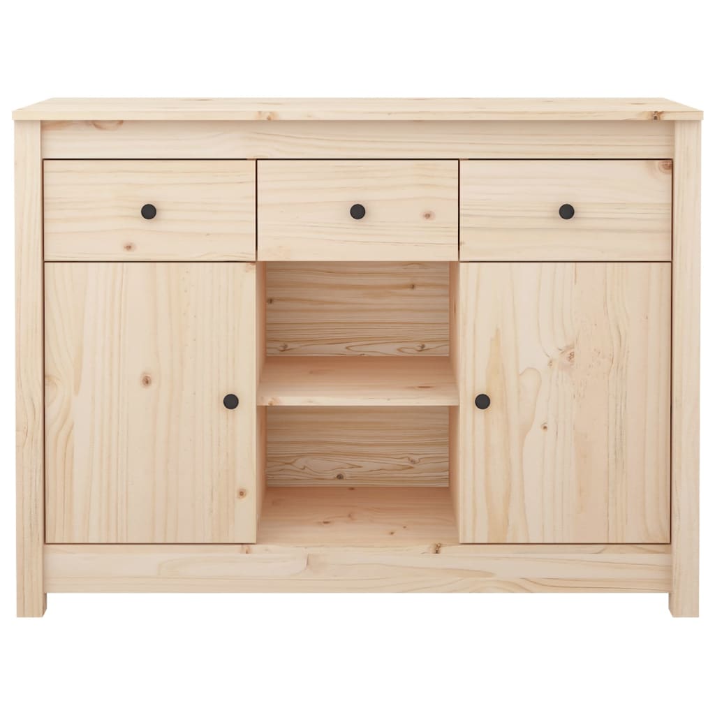 Credenza 100x35x74,5 cm in Legno Massello di Pino cod mxl 9461