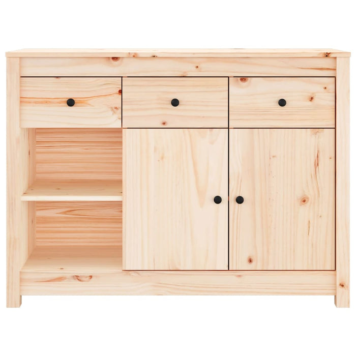 Credenza 100x35x74 cm in Legno Massello di Pino cod mxl 20419