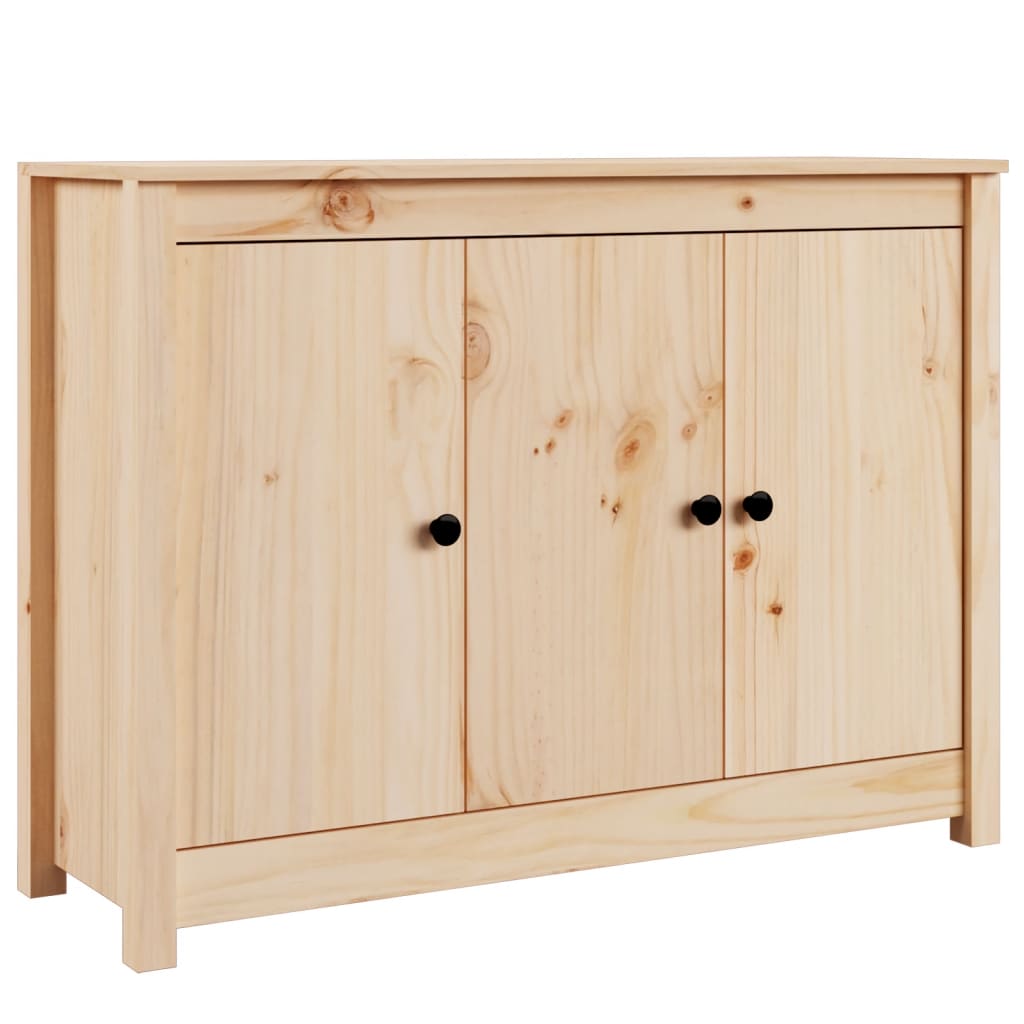 Credenza 100x35x74 cm in Legno Massello di Pino cod mxl 27879