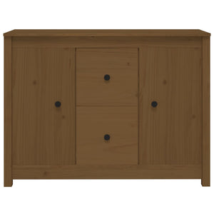 Credenza Miele 100x35x74 cm in Legno Massello di Pino cod 9501