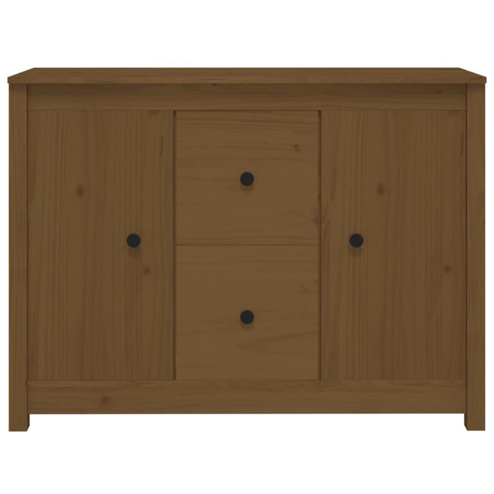 Credenza Miele 100x35x74 cm in Legno Massello di Pino cod 9501