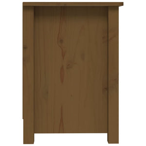 Mobile Porta TV Miele 103x36,5x52 cm in Legno Massello di Pino cod mxl 27396