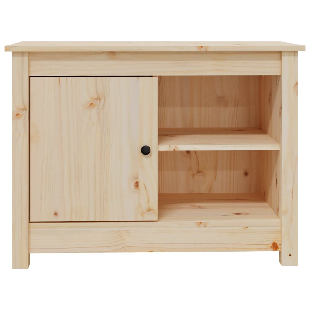 Mobile Porta TV 70x36,5x52 cm in Legno Massello di Pino 814579