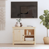 Mobile Porta TV 70x36,5x52 cm in Legno Massello di Pino 814579