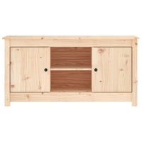 Mobile Porta TV 103x36,5x52 cm in Legno Massello di Pino cod 11922