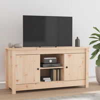 Mobile Porta TV 103x36,5x52 cm in Legno Massello di Pino cod 11922