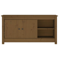 Mobile Porta TV Miele 103x36,5x52 cm in Legno Massello di Pino cod mxl 25710