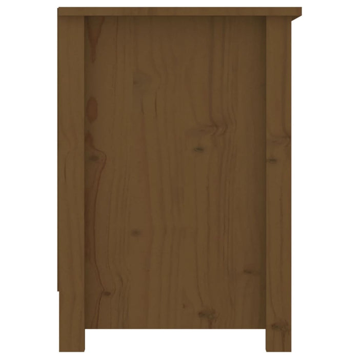 Mobile Porta TV Miele 103x36,5x52 cm in Legno Massello di Pino cod mxl 25710