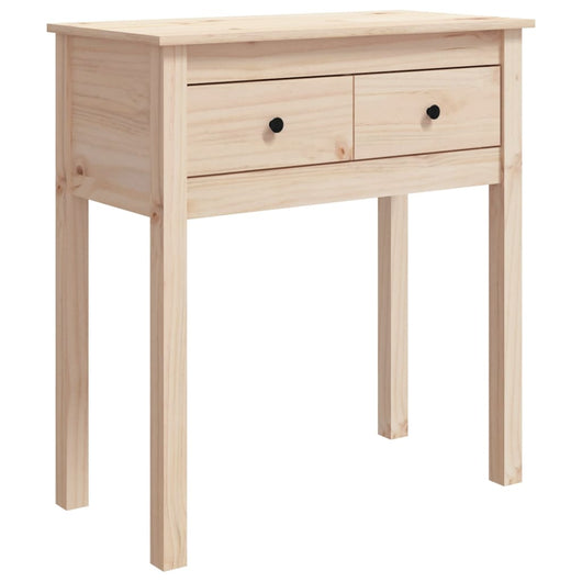 Tavolo Consolle 70x35x75 cm in Legno Massello di Pino cod mxl 20667