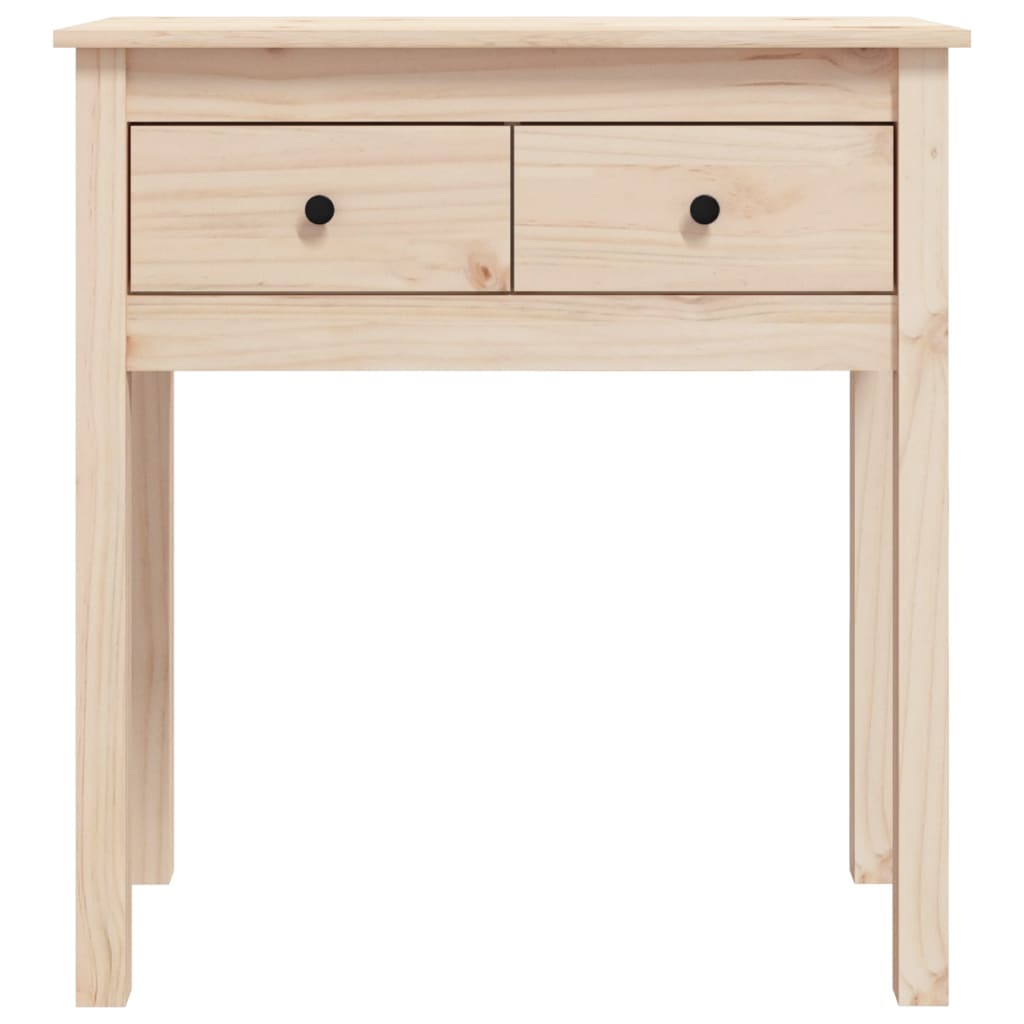 Tavolo Consolle 70x35x75 cm in Legno Massello di Pino 814609