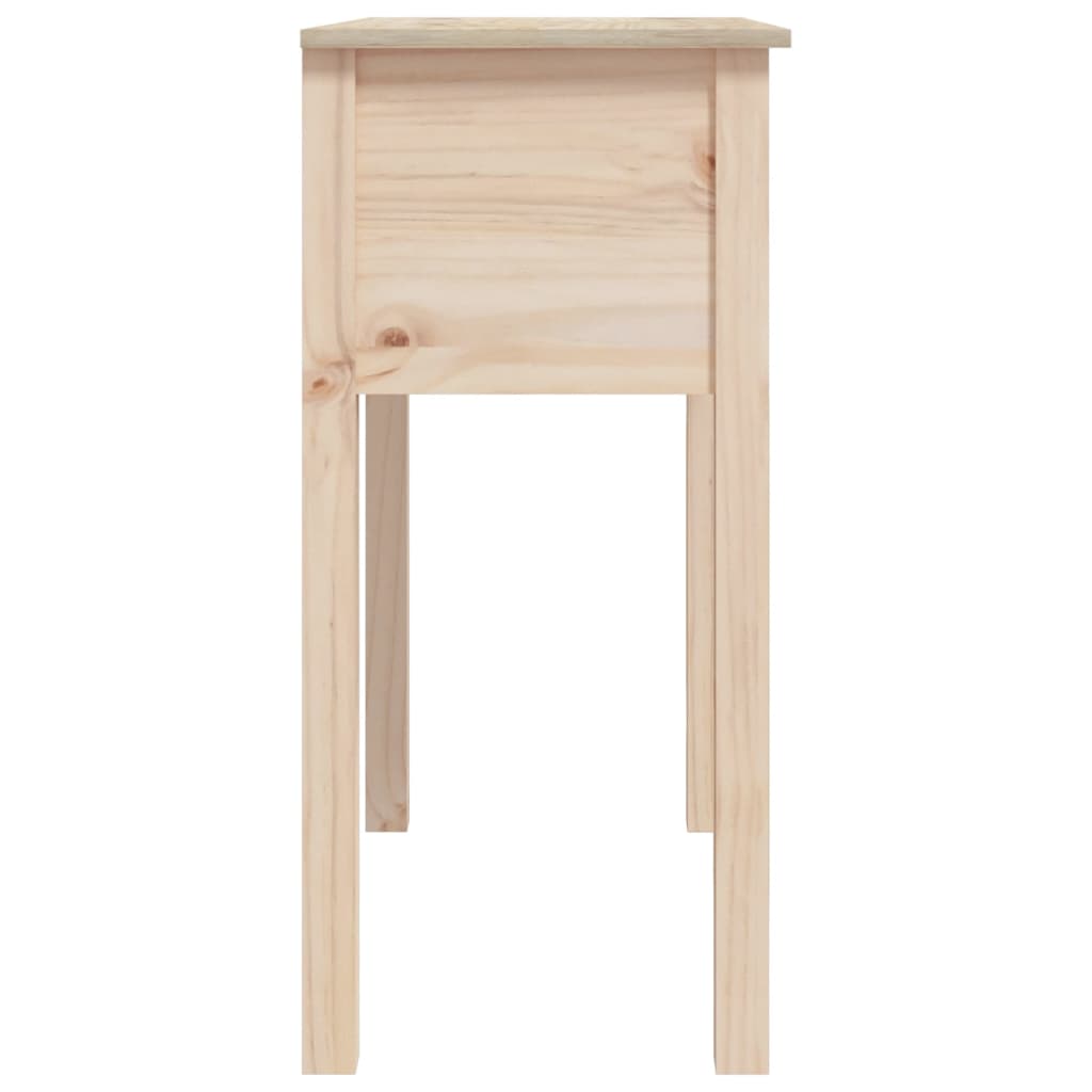 Tavolo Consolle 70x35x75 cm in Legno Massello di Pino cod mxl 20667