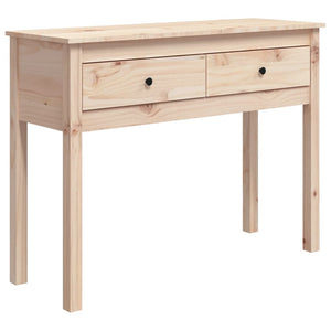 Tavolo Consolle 100x35x75 cm in Legno Massello di Pino cod mxl 29818