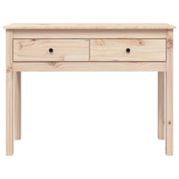 Tavolo Consolle 100x35x75 cm in Legno Massello di Pino cod mxl 29818