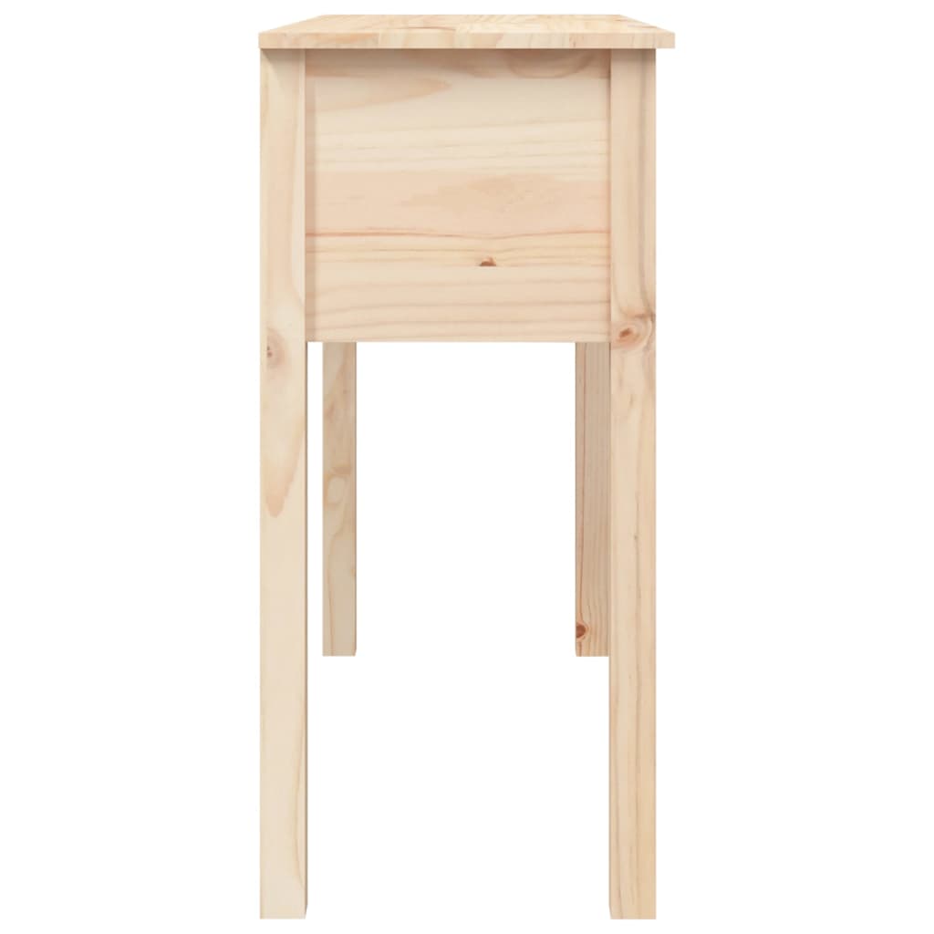 Tavolo Consolle 100x35x75 cm in Legno Massello di Pino 814614