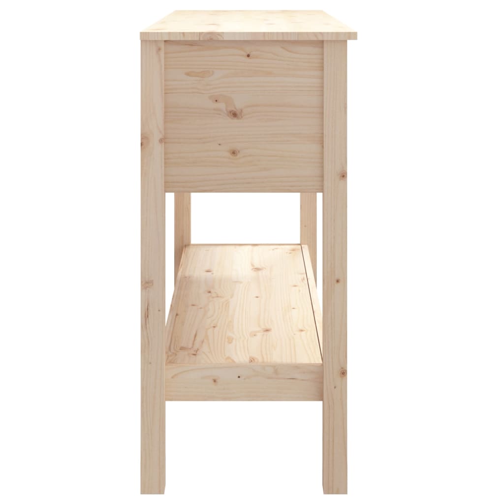 Tavolo Consolle 100x35x75 cm in Legno Massello di Pino 814624