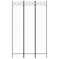 Divisorio a 3 Pannelli bianco 120x200 cm in Tessutocod mxl 94594