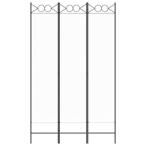 Divisorio a 3 Pannelli bianco 120x200 cm in Tessutocod mxl 94594