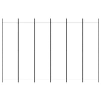 Divisorio a 4 Pannelli Bianco 300x200 cm Tessuto 350190