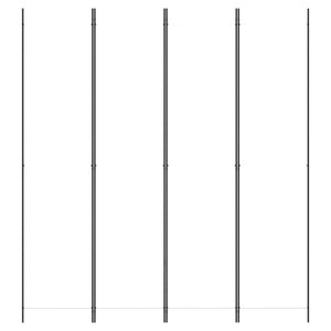 Divisorio a 4 Pannelli Bianco 200x220 cm Tessutocod mxl 70603