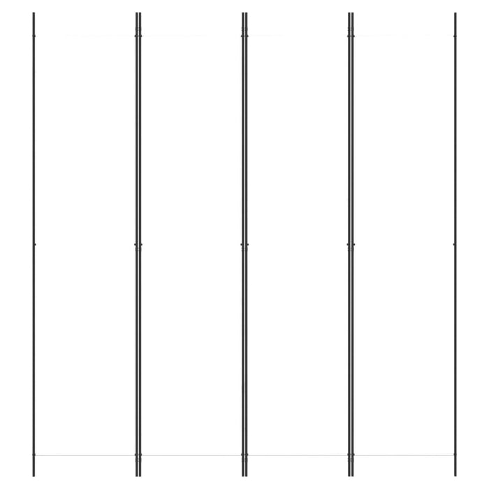 Divisorio a 4 Pannelli Bianco 200x220 cm Tessutocod mxl 70603