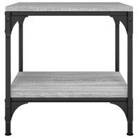 Tavolini 2pz grigio sonoma 40x40x40 cm in Legno Multistrato 819384